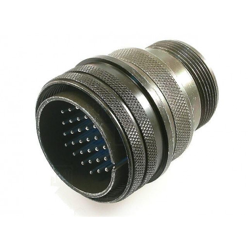 DS3106A28-21P; Connector: circular; Series: DS/MS; plug; male; PIN: 37; for cable; AMPHENOL