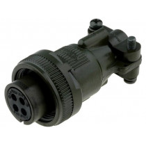 DS3106F14S-2S; Connector: circular; Series: DS/MS; plug; female; PIN: 4; for cable; AMPHENOL