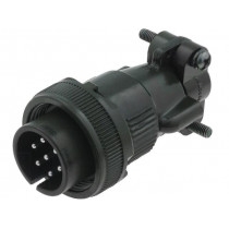 DS3106F16S-1P; Connector: circular; Series: DS/MS; plug; male; PIN: 7; for cable; AMPHENOL