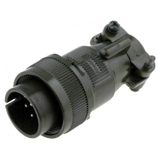 DS3106F18-1P; Connector: circular; Series: DS/MS; plug; male; PIN: 10; for cable; AMPHENOL