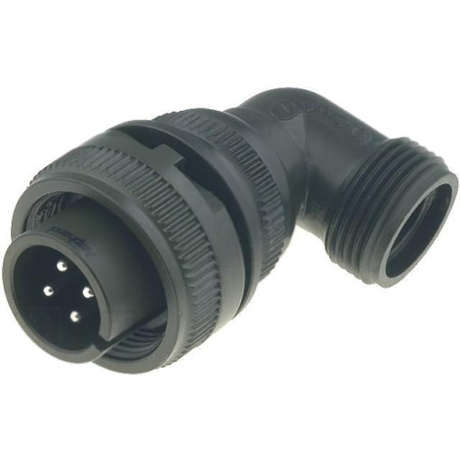DS3108A14S-2P; Connector: circular; Series: DS/MS; plug; male; PIN: 4; for cable; AMPHENOL