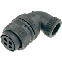 DS3108A18-10S; Connector: circular; Series: DS/MS; plug; female; PIN: 4; for cable; AMPHENOL