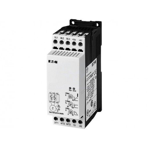 DS7-340SX016N0-N; Module: soft-start; Usup: 200÷480VAC; DIN; 24VDC; 7.5kW; 0÷30/0÷30s; EATON ELECTRIC