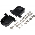 DS1045-15BP1L1; Enclosure: for D-Sub connectors; D-Sub 15pin,D-Sub HD 26pin; CONNFLY DS1045-15BP1L1; Enclosure: for D-Sub connectors; D-Sub 15pin,D-Sub HD 26pin; CONNFLY