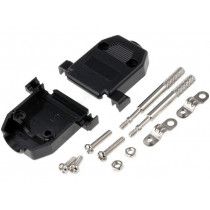 DS1045-15BP1L1; Enclosure: for D-Sub connectors; D-Sub 15pin,D-Sub HD 26pin; CONNFLY