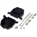DS1045-25BP1L1; Enclosure: for D-Sub connectors; D-Sub 25pin,D-Sub HD 44pin; CONNFLY DS1045-25BP1L1; Enclosure: for D-Sub connectors; D-Sub 25pin,D-Sub HD 44pin; CONNFLY
