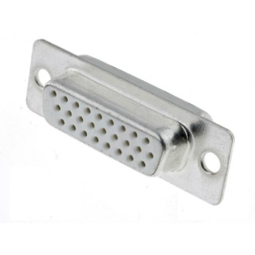 DSC-526; D-Sub HD; PIN: 26; plug; female; for cable; straight; soldering; NINIGI DSC-526; D-Sub HD; PIN: 26; plug; female; for cable; straight; soldering; NINIGI