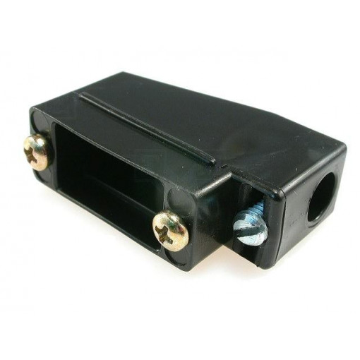 165X10439XE; Enclosure: for D-Sub connectors; D-Sub 9pin,D-Sub HD 15pin; CONEC 165X10439XE; Enclosure: for D-Sub connectors; D-Sub 9pin,D-Sub HD 15pin; CONEC
