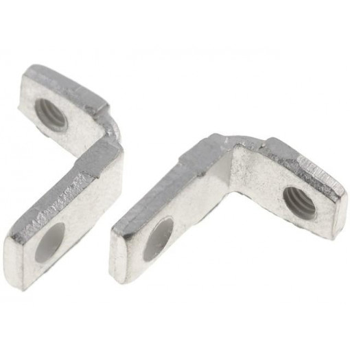 160X10589X; Set of angle brackets for D-Sub; M3; Kit: 2 angle brackets; CONEC