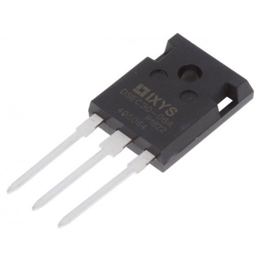 DSEC30-06A; Diode: rectifying; THT; 600V; 2x15A; tube; Ifsm: 110A; TO247-3; 95W; IXYS