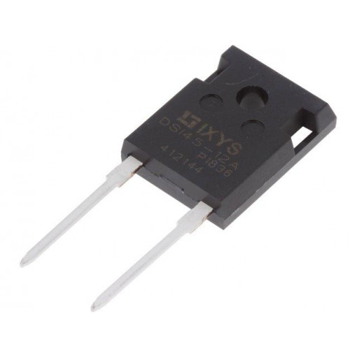 DSI45-12A; Diode: rectifying; THT; 1.2kV; 45A; tube; Ifsm: 480A; TO247-2; 270W; IXYS