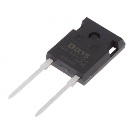 DSI45-16A; Diode: rectifying; THT; 1.6kV; 45A; tube; Ifsm: 480A; TO247-2; 270W; IXYS