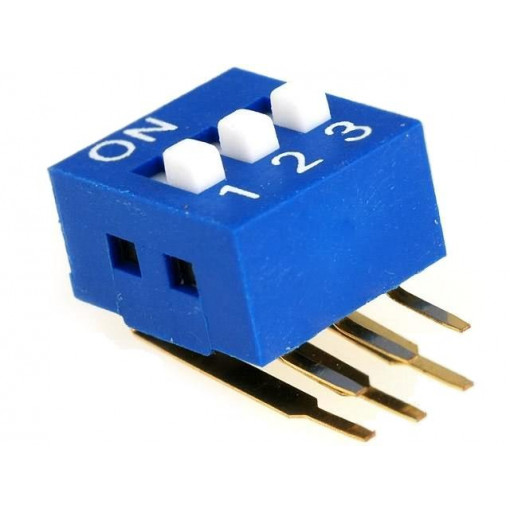 ; Switch: DIP-SWITCH; Poles number: 3; ON-OFF; 0.05A/12VDC; Pos: 2; NINIGI ; Switch: DIP-SWITCH; Poles number: 3; ON-OFF; 0.05A/12VDC; Pos: 2; NINIGI