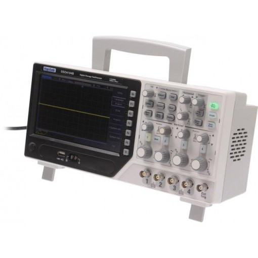 HANTEK DSO4104B; Oscilloscope: digital; Band: ≤100MHz; Channels: 4; 64kpts/ch; 1Gsps; HANTEK HANTEK DSO4104B; Oscilloscope: digital; Band: ≤100MHz; Channels: 4; 64kpts/ch; 1Gsps; HANTEK
