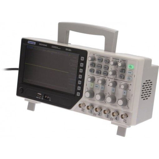 HANTEK DSO4204C; Oscilloscope: digital; Band: ≤200MHz; Channels: 4; 64kpts/ch; 1Gsps; HANTEK HANTEK DSO4204C; Oscilloscope: digital; Band: ≤200MHz; Channels: 4; 64kpts/ch; 1Gsps; HANTEK