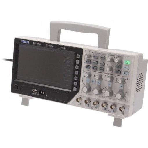 HANTEK DSO4254C; Oscilloscope: digital; Band: ≤250MHz; Channels: 4; 64kpts/ch; 1Gsps; HANTEK HANTEK DSO4254C; Oscilloscope: digital; Band: ≤250MHz; Channels: 4; 64kpts/ch; 1Gsps; HANTEK