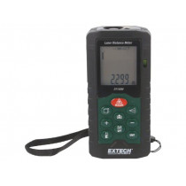 DT100M; Laser rangefinder; LCD,with a backlit; 0,05÷100m; 116x56x32mm; EXTECH