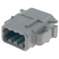 DTM06-08SA; Connector: wire-wire; DTM; plug; female; PIN: 8; IP68; Locking: latch; DEUTSCH