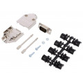 6355-0056-01; D-Sub HD; PIN: 15; plug; male; soldering; for cable; black; ENCITECH 6355-0056-01; D-Sub HD; PIN: 15; plug; male; soldering; for cable; black; ENCITECH