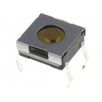 DTSHW6-8S-B; Microswitch TACT; SPST-NO; Pos: 2; 0.05A/12VDC; THT; none; 1.6N; CANAL ELECTRONIC DTSHW6-8S-B; Microswitch TACT; SPST-NO; Pos: 2; 0.05A/12VDC; THT; none; 1.6N; CANAL ELECTRONIC
