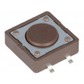 DTSM-21N-V-B; Microswitch TACT; SPST-NO; Pos: 2; 0.05A/12VDC; SMT; none; 1.6N; DIPTRONICS