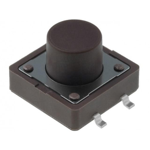 DTSM-25N-V-B; Microswitch TACT; SPST-NO; Pos: 2; 0.05A/12VDC; SMT; none; 1.6N; DIPTRONICS