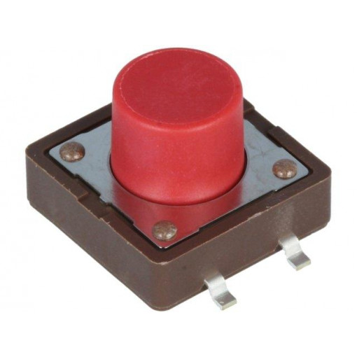DTSM-25R-V-B; Microswitch TACT; SPST-NO; Pos: 2; 0.05A/12VDC; SMT; none; 2.6N; DIPTRONICS