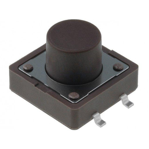 DTSM-25S-V-B; Microswitch TACT; SPST-NO; Pos: 2; 0.05A/12VDC; SMT; none; 3.2N; DIPTRONICS