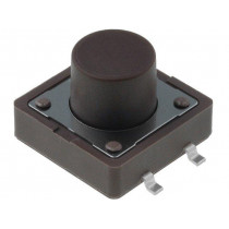 DTSM-25Y-V-B; Microswitch TACT; SPST-NO; Pos: 2; 0.05A/12VDC; SMT; none; 5.2N; DIPTRONICS