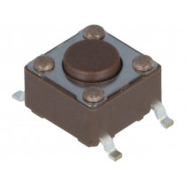 DTSM-61N-V-B; Microswitch TACT; SPST-NO; Pos: 2; 0.05A/12VDC; SMT; none; 1.6N; DIPTRONICS