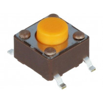 DTSM-62S-V-B; Microswitch TACT; SPST-NO; Pos: 2; 0.05A/12VDC; SMT; none; 3.2N; DIPTRONICS