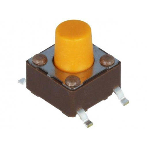 DTSM-63S-V-B; Microswitch TACT; SPST-NO; Pos: 2; 0.05A/12VDC; SMT; none; 3.2N; DIPTRONICS