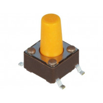 DTSM-65S-V-B; Microswitch TACT; SPST-NO; Pos: 2; 0.05A/12VDC; SMT; none; 3.2N; DIPTRONICS
