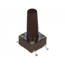 DTSM-66N-V-B; Microswitch TACT; SPST-NO; Pos: 2; 0.05A/12VDC; SMT; none; 1.6N; DIPTRONICS