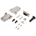 6355-0063-01; D-Sub HD; PIN: 15; plug; male; soldering; for cable; black; ENCITECH 6355-0063-01; D-Sub HD; PIN: 15; plug; male; soldering; for cable; black; ENCITECH