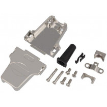 DTZF15-K; Enclosure: for D-Sub connectors; D-Sub 15pin,D-Sub HD 26pin; ENCITECH