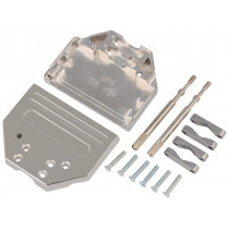 DTZI25-K; Enclosure: for D-Sub connectors; D-Sub 25pin,D-Sub HD 44pin; ENCITECH