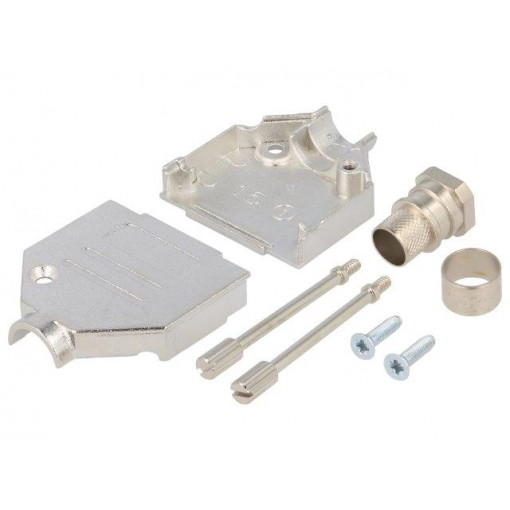 6560-0645-02; Enclosure: for D-Sub connectors; D-Sub 15pin,D-Sub HD 26pin; ENCITECH