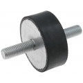 DVA.1-50-20-M10-28-55; Vibration damper; M10; Ø: 50mm; rubber; L: 20mm; Thread len: 28mm; ELESA+GANTER