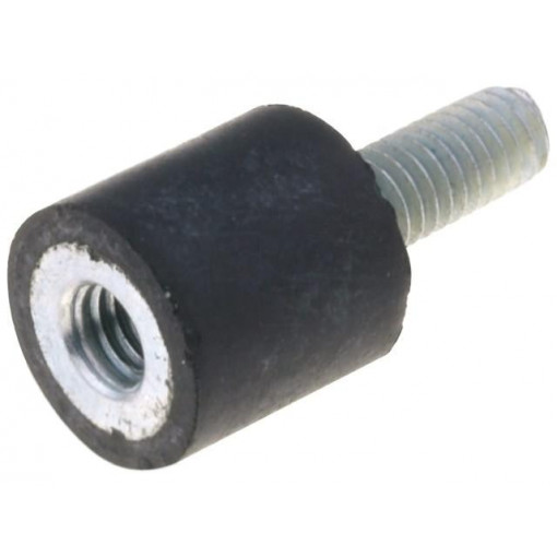 DVA.2-10-10-M4-10-55; Vibration damper; M4; Ø: 10mm; rubber; L: 10mm; Thread len: 10mm; ELESA+GANTER