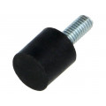 DVA.4-10-10-M4-10-40; Vibroisolation foot; Ø: 10mm; H: 10mm; Shore hardness: 40±5; 41N; ELESA+GANTER
