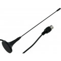 67090; Antenna; 0.17m; DVB-T; coaxial 9.5mm; magnet; Goobay
