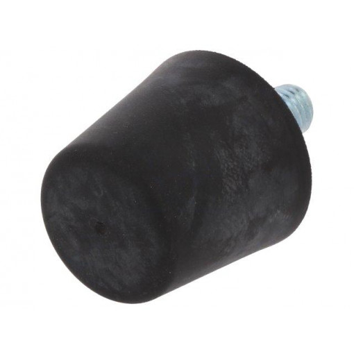 DVB.6-38-35-M10-20-40; Vibroisolation foot; Ø: 38mm; Shore hardness: 40±5; 840N; 96N/mm; ELESA+GANTER