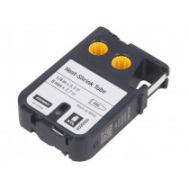 1868809; Heat shrink markers; Width: 6mm; Colour: white; L: 2.7m; DYMO