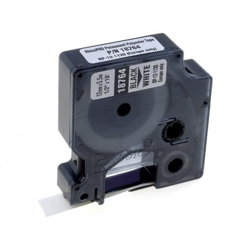 18483; Tape; Width: 12mm; Colour: white; Character colour: black; L: 5.5m; DYMO