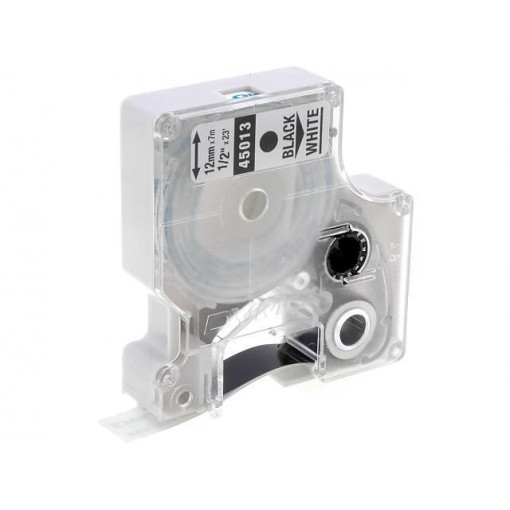 S0720530; Tape; Width: 12mm; Colour: white; Character colour: black; L: 7m; DYMO