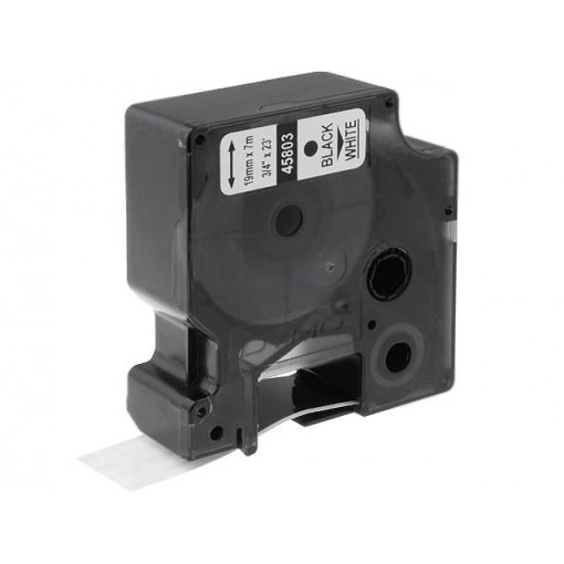 S0720830; Tape; Width: 19mm; Colour: white; Character colour: black; L: 7m; DYMO