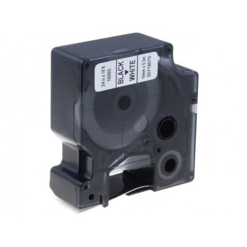 16960; Tape; Width: 19mm; Colour: white; Character colour: black; L: 5.5m; DYMO