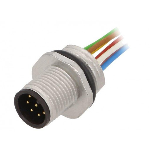 ESTGH080MSS00,5E08 (PG9); Socket; M12; PIN: 8; male; A code-DeviceNet / CANopen; cables; IP68; IFM ELECTRONIC