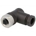 SDOAH040VASFKPG; Plug; M12; PIN: 4; female; A code-DeviceNet / CANopen; for cable; IFM ELECTRONIC